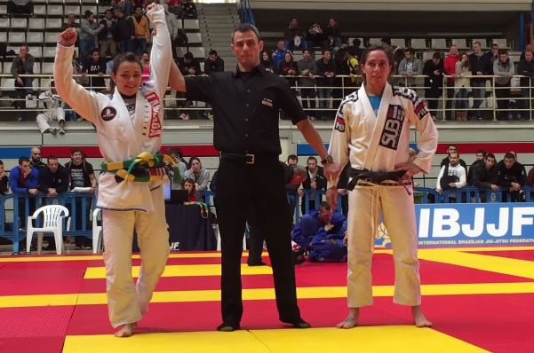 Video: Watch Michelle Nicolini’s match and armbar at the 2014 IBJJF Madrid Open