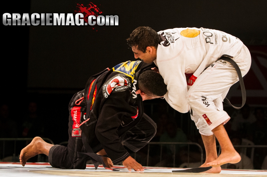 Leandro Lo vs. Gilbert Burns at Copa Podio Photo by Carlos Arthur