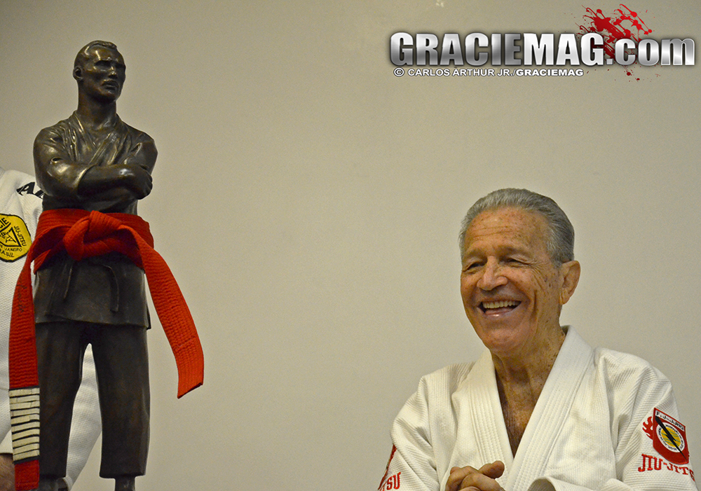 Patriarca: Robson é hoje o Gracie vivo com mais idade. Foto: Carlos Arthur Jr./GRACIEMAG