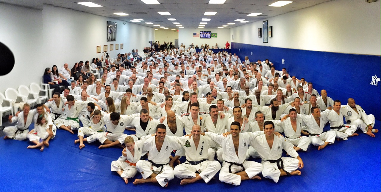 Royce and Valente Brothers host Helio Gracie Belt Ceremony with over