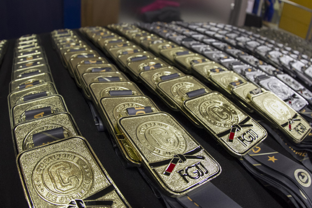 Medalhas da Copa Prime de Jiu-Jitsu. Foto: Diego Cunha | Absoluto Imagem