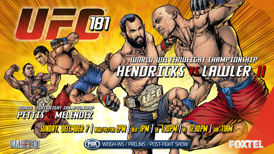UFC 181: watch the official weigh-in live at 7PM/4PM (ET/PT)