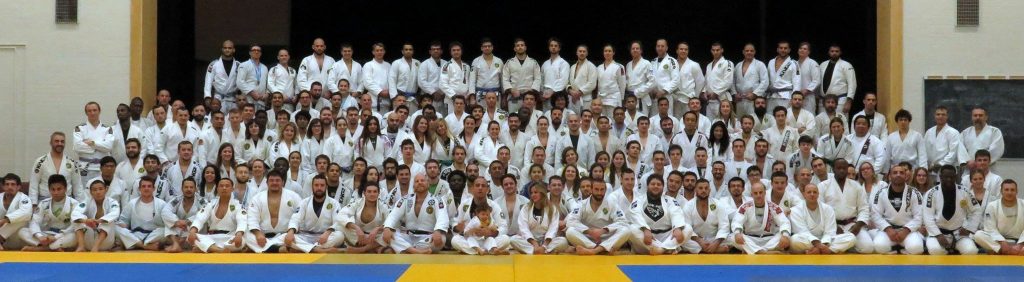 The whole team at Toronto BJJ and other affiliates. Photo: Personal archive