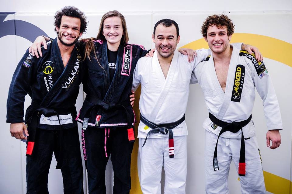 Marcos Tinoco, Dominyka Obelenyte, Marcelo Garcia, Jonathan Satava. Photo: John "Ric" Ricard