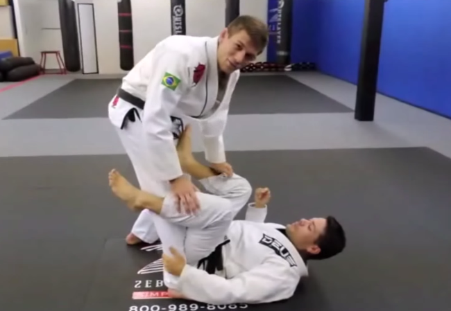 Learn a pass from the De la Riva straight to an armbar submission with AJ Sousa