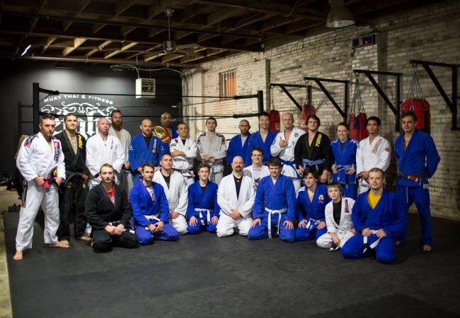 Cesar Pereira teaches seminar at black belt student’s academy, promotes one more to black belt