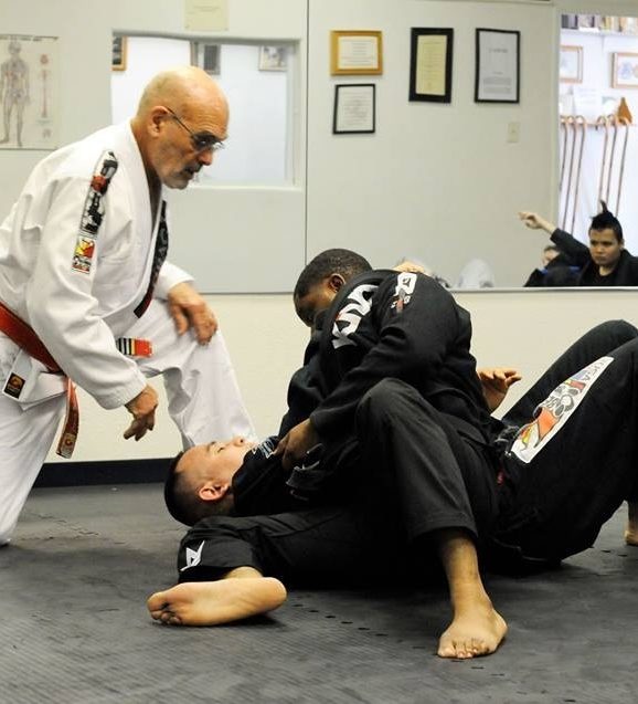 Flavio Behring ensinando Jiu Jitsu Foto Divulgacao