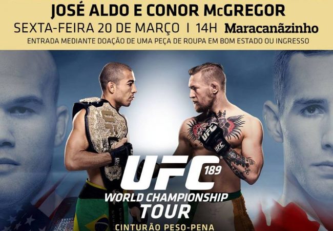UFC Rio: Veja Aldo e McGregor frente a frente no Maracanãzinho