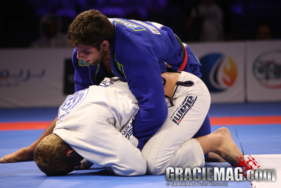 Marcus Buchecha vs. Alex Trans at the 2015 WPJJC open class final