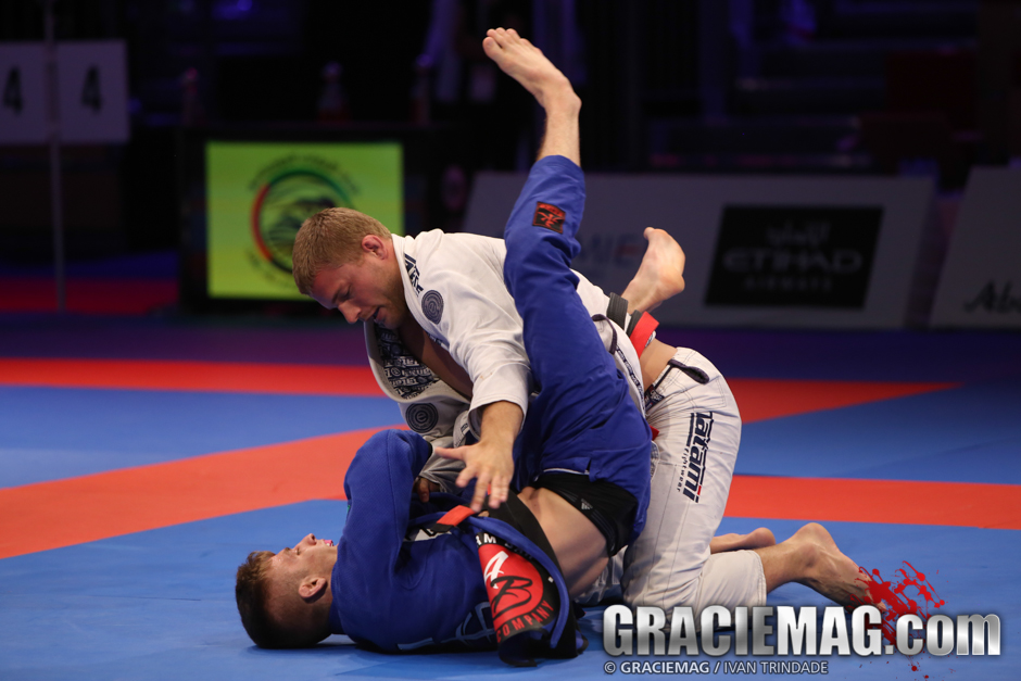 Trans vs. Keenan at the 2015 WPJJC black belt open class semifinal