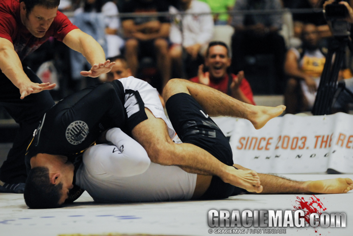 Marcelo Garcia vs. Kron Gracie at the 2009 ADCC, in Barcelona, Spain.