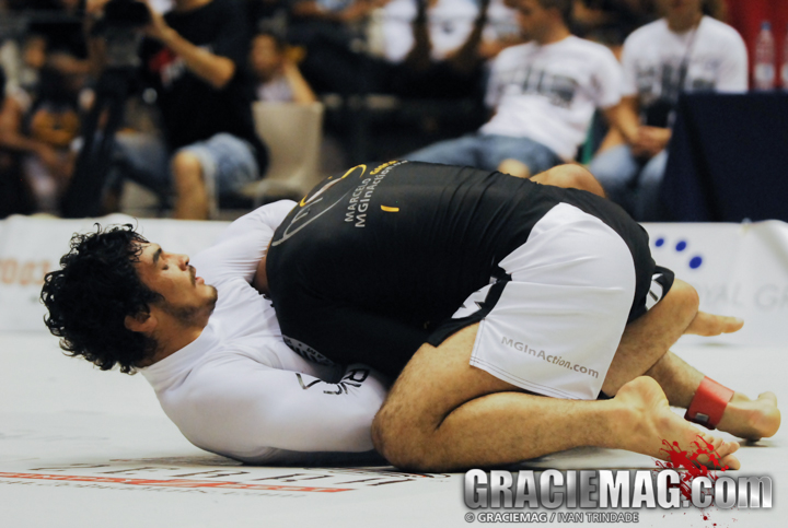 Marcelo Garcia vs. Kron Gracie at the 2009 ADCC, in Barcelona, Spain.