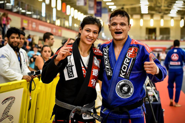 Arnaldo Maidana and Monique Carvalho. Photo by Mike Calimbas