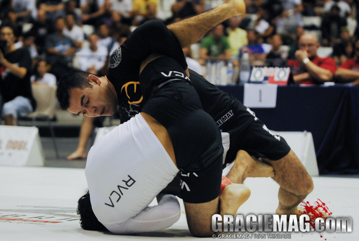 Marcelo Garcia vs. Kron Gracie at the 2009 ADCC, in Barcelona, Spain.