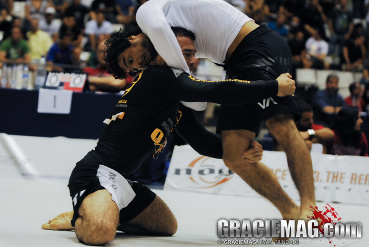 Marcelo Garcia vs. Kron Gracie at the 2009 ADCC, in Barcelona, Spain.