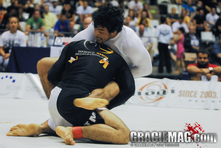 Marcelo Garcia vs. Kron Gracie at the 2009 ADCC, in Barcelona, Spain.