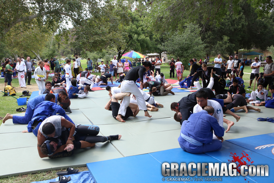 Jiu-Jitsu in the Park in LA