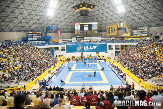 The Long Beach Pyramid at the 2014 Worlds