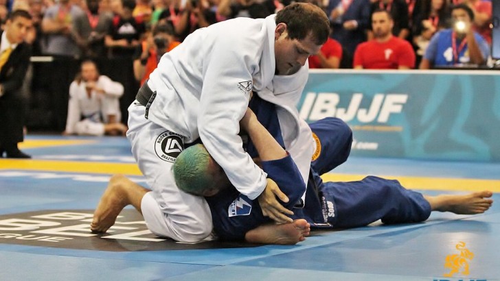 Roger Gracie x Rodrigo Comprido em superluta Foto IBJJF