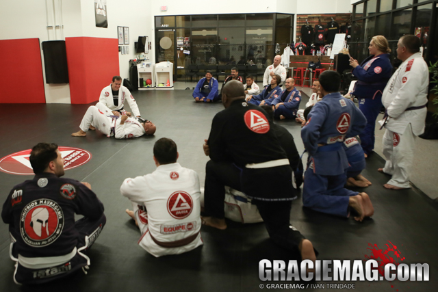 Roger Gracie seminar at Gracie Barra Fullerton