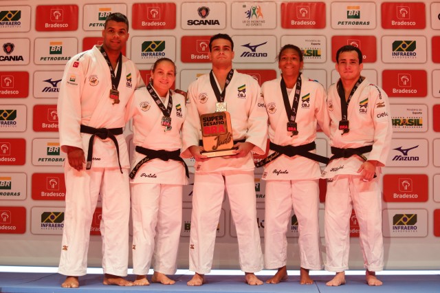 Selecao brasileira de judo goleou a Alemanha no Rio