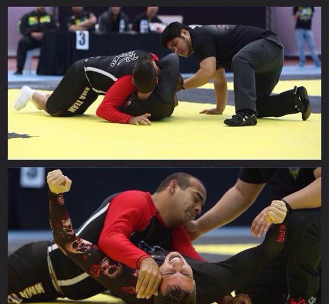 Yves Carbinatti contra Eduardo Mangaravite no ADCC 2015