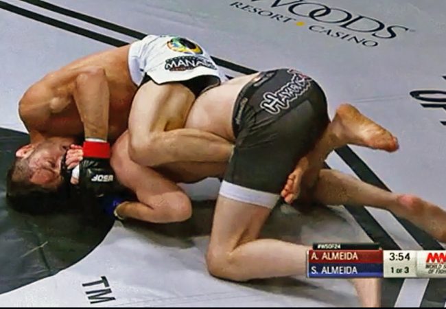 Vídeo: O estrangulamento de Alexandre Capitão em sua estreia no WSOF