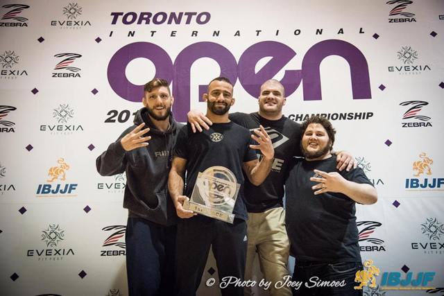 Toronto BJJ team at the podium