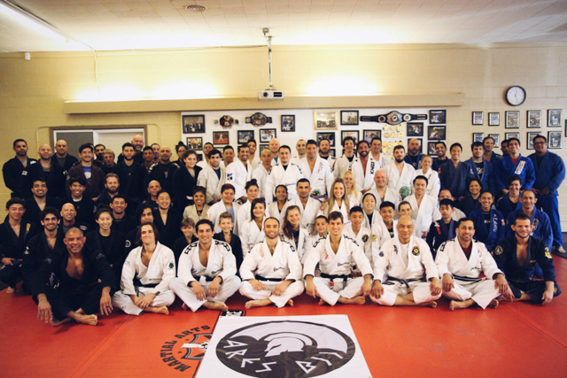 First group photo of Ares BJJ