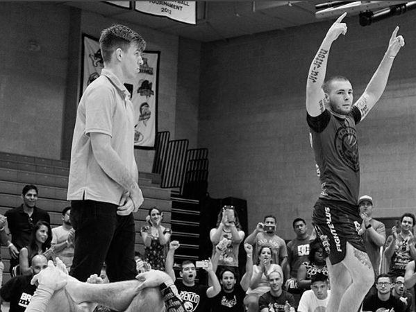 Ryan Gordon beats Keenan Cornelius via submission at Grappling Industries, in New York