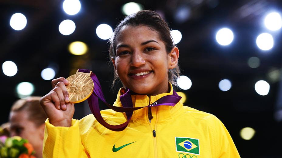 Sarah Menezes lida bem com o fato de ser a atual campeã. Foto: Divulgção