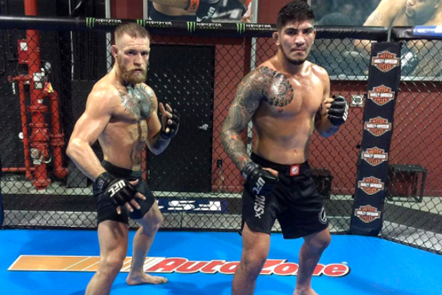 Conor McGregor and Dillon Danis. Photo: Instagram