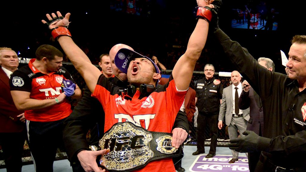 José Aldo volta a ser campeão peso-pena do UFC. Foto: Josh Hedges/Zuffa LLC via Getty Images