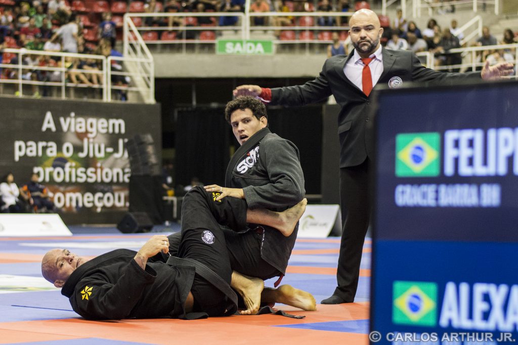 Preguiça e Xande se enfrentaram na final do Grand Slam do Rio. Foto: Carlos Arthur Jr.