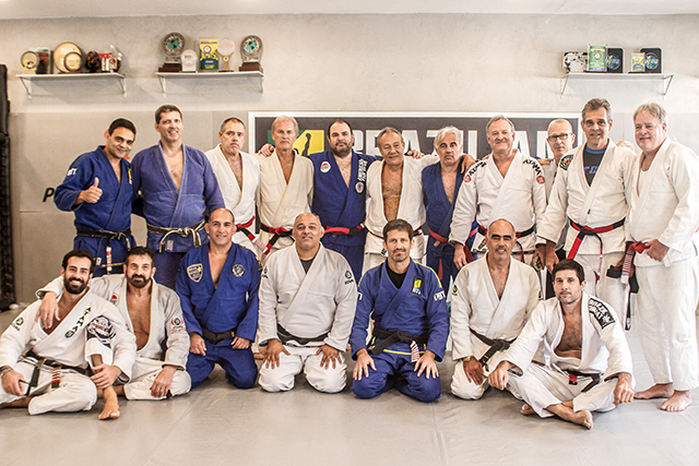 Murilo Bustamante gathers Carlson Gracie’s old guard for graduation at charitable seminar