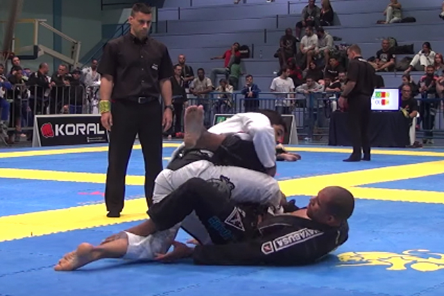 Erberth Santos and the foot lock that won the Floripa International Open