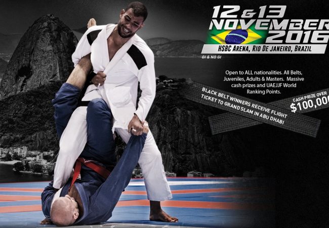 Jiu-Jitsu Grand Slam to gather more than 2,000 athletes at Olympic Arena