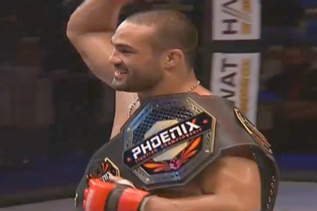 Watch: Davi Ramos wins Phoenix FC belt in Lebanon