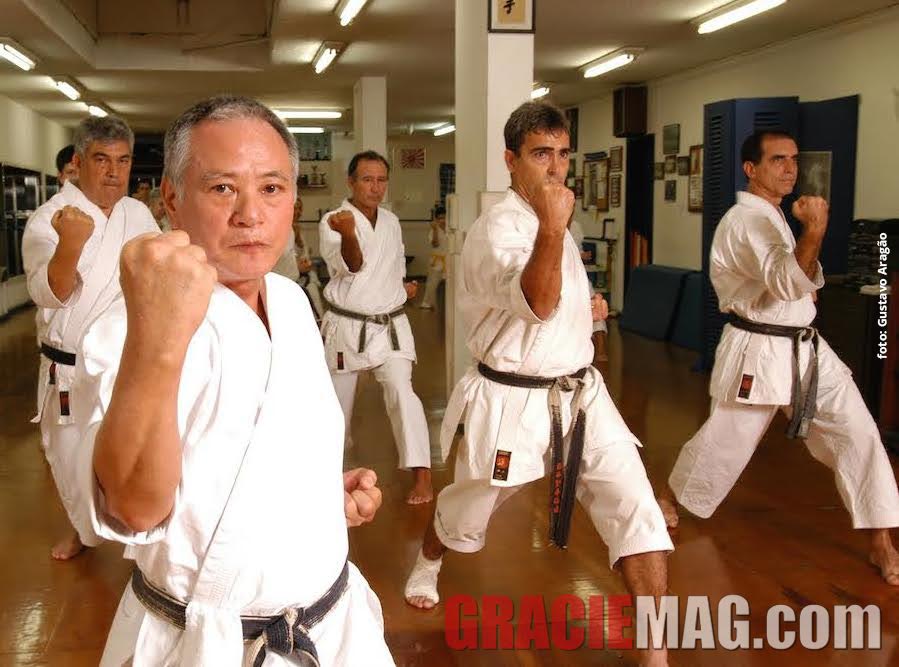 Mestre Inoki: referência do karatê tradicional japonês. Foto: Gustavo Aragão