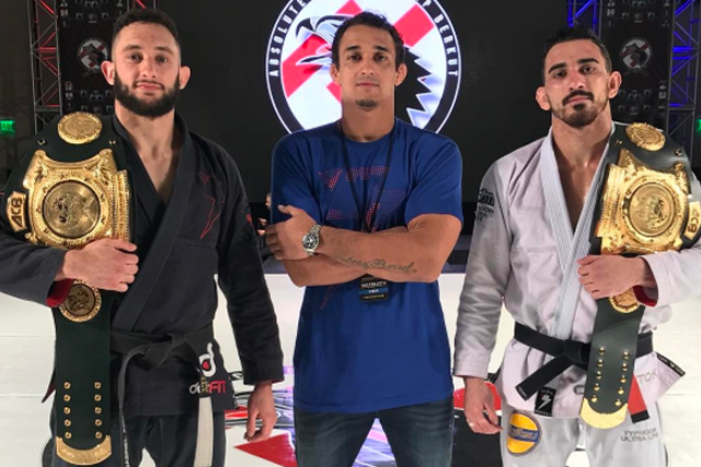 Romulo Barral pupils Gabriel Arges and Edwin Najmi win ACBJJ GP belts