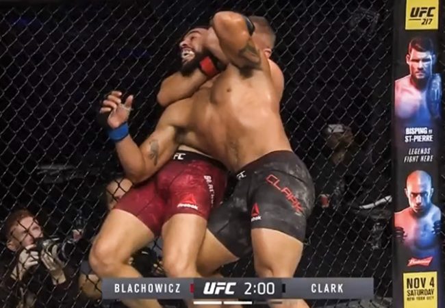 BJJ: The sneaky standing RNC that worked in the UFC