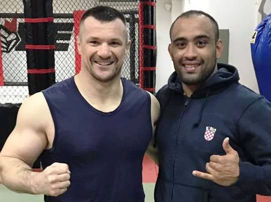 Veja Yuri Simões x Mirko Cro Cop em treininho solto de Jiu-Jitsu na Croácia