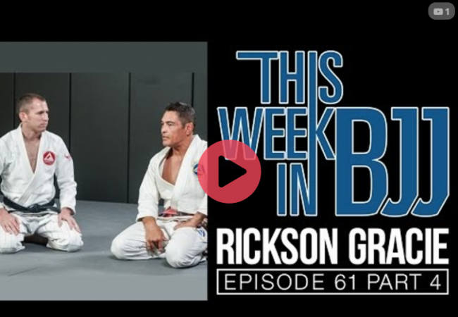 Rickson Gracie — How to escape the mount