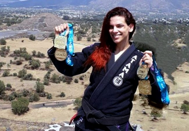 Jiu-Jitsu: Cláudia do Val e sua chave de pé campeã no Mexico City Open