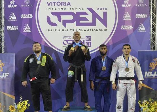 Erberth Santos e Bia Basílio faturam absoluto no Vitória Open de Jiu-Jitsu