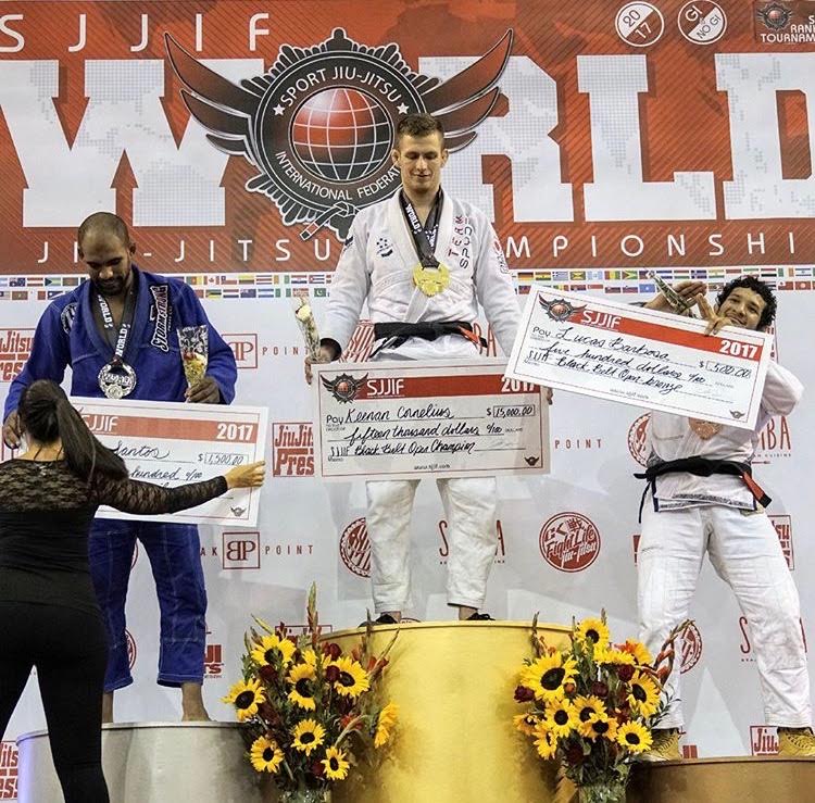 Keenan Cornelius é um dos campeões absolutos da história do SJJIF.