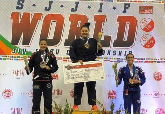 Video: Tayane Porfírio’s absolute title at the 2018 SJJIF Worlds