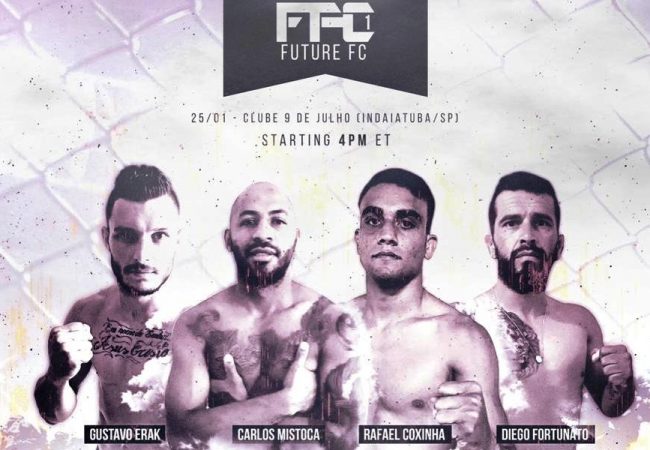 Busca de novos talentos e interatividade marcam estreia do Future FC MMA