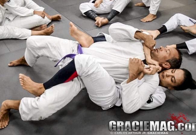 Video: Kyra Gracie tests her husband’s jiu-jitsu at Gracie Kore