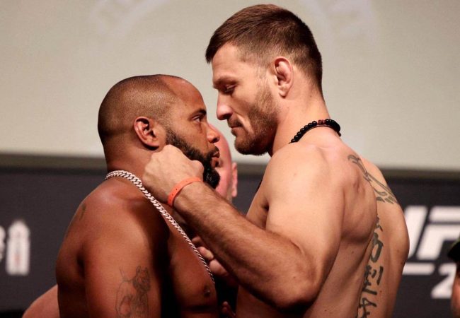 Vídeo: Reveja o nocaute de Stipe Miocic em Daniel Cormier pelo cinturão do UFC 241